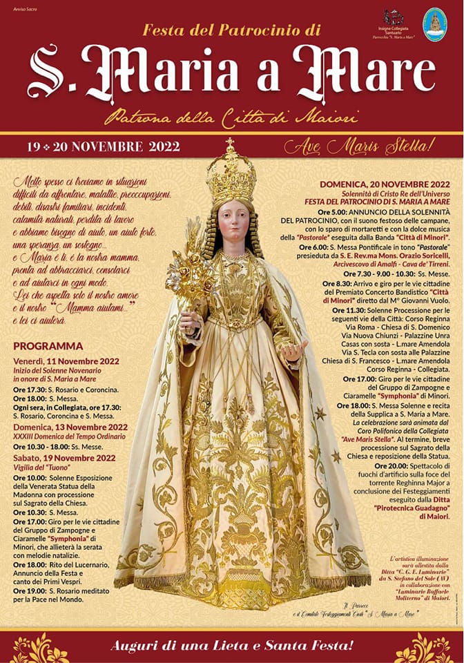Insigne Collegiata Santuario Parrocchia S. Maria a Mare “Festa del Patrocinio di S. Maria a Mare”