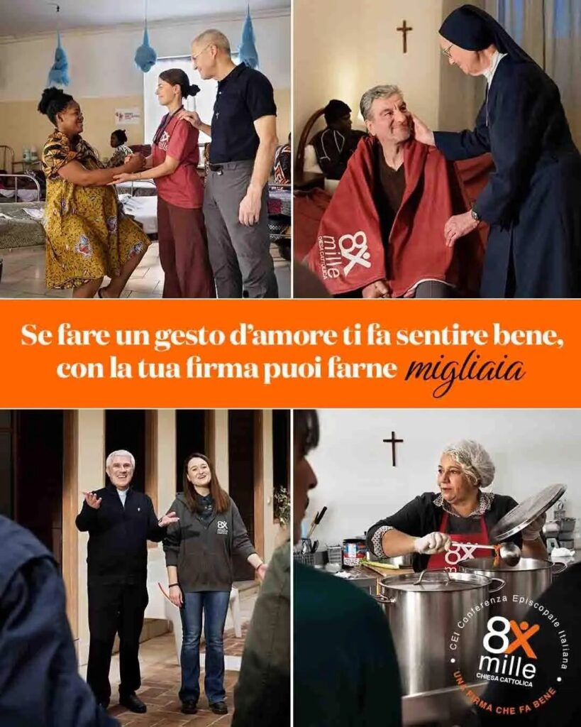 Caritas Diocesana Amalfi – Cava “sensibilizzazione per le firme dell’@8xmilleit .”