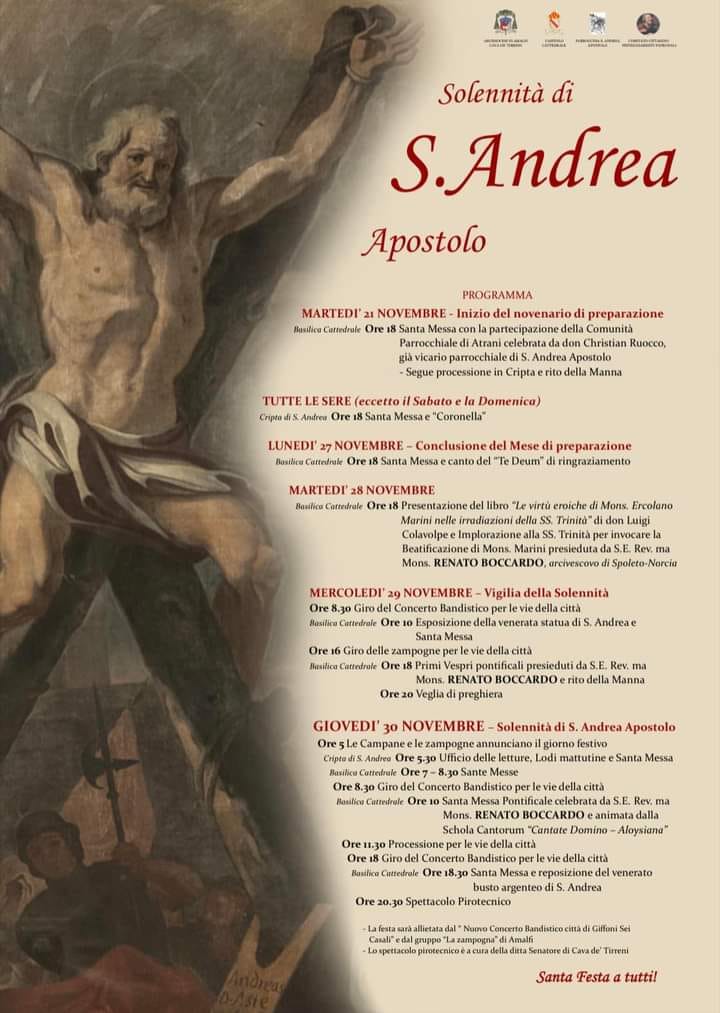 Parrocchia S. Andrea Apostolo – Solennità di S. Andrea Ap.