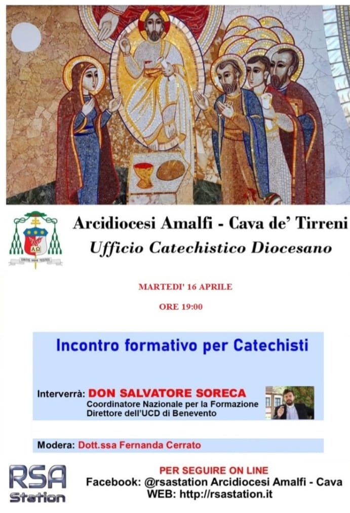 Ufficio Catechistico Diocesano “Incontro Formativo per Catechisti”