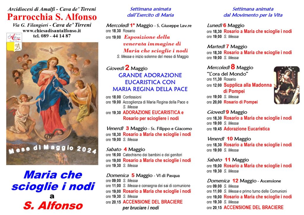 Parrocchia S. Alfonso Maria De’ Liguori – Maria che scioglie i nodi