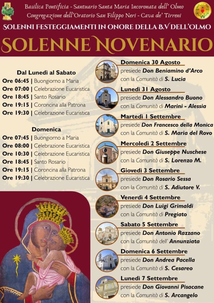 Solenni Festeggiamentri in Onore della B.V dell’Olmo