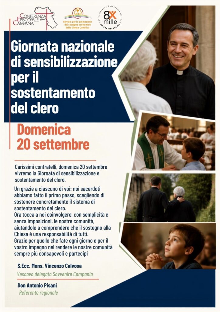 Giornata nazionale di sensibilazzione per il sostentamento del Clero