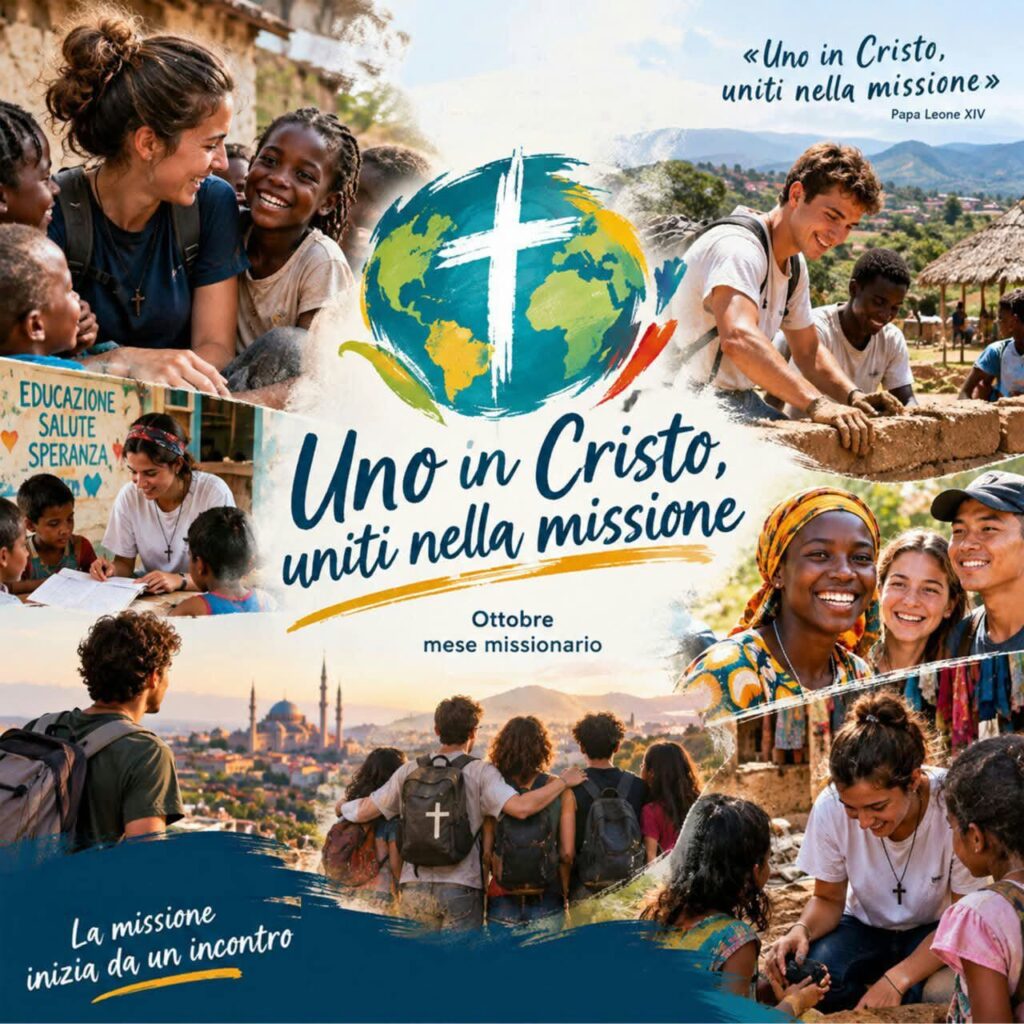 Ottobre mese Missionario – Uno in Cristo, uniti nella Missione Ottobre mese Missionario – Uno in Cristo, uniti nella Missione